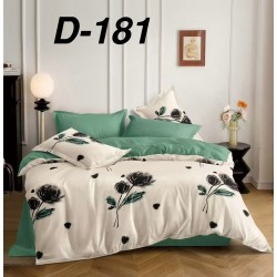 Lenjerie de Pat din Finet cu elastic, 6 Piese, Pat 2 Persoane