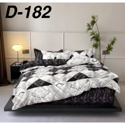 Lenjerie de Pat din Finet cu elastic, 6 Piese, Pat 2 Persoane