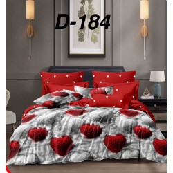 Lenjerie de Pat din Finet cu elastic, 6 Piese, Pat 2 Persoane