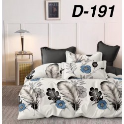 Lenjerie de Pat din Finet cu elastic, 6 Piese, Pat 2 Persoane