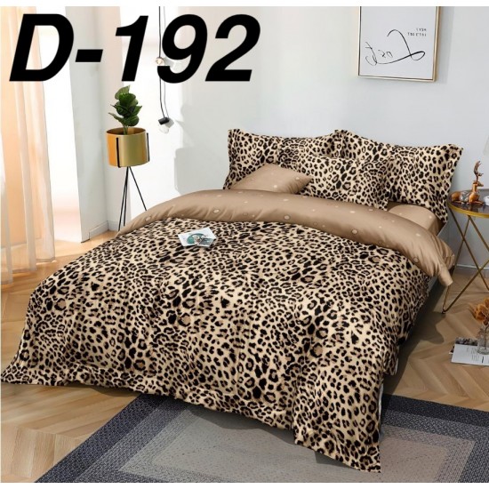 Lenjerie de Pat din Finet cu elastic, 6 Piese, Pat 2 Persoane Lenjerii bumbac finet 2 persoane 6 piese, cearșaf pat cu elastic