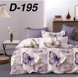 Lenjerie de Pat din Finet cu elastic, 6 Piese, Pat 2 Persoane