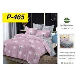 Lenjerie de Pat din Finet, 6 Piese, Pat 2 Persoane