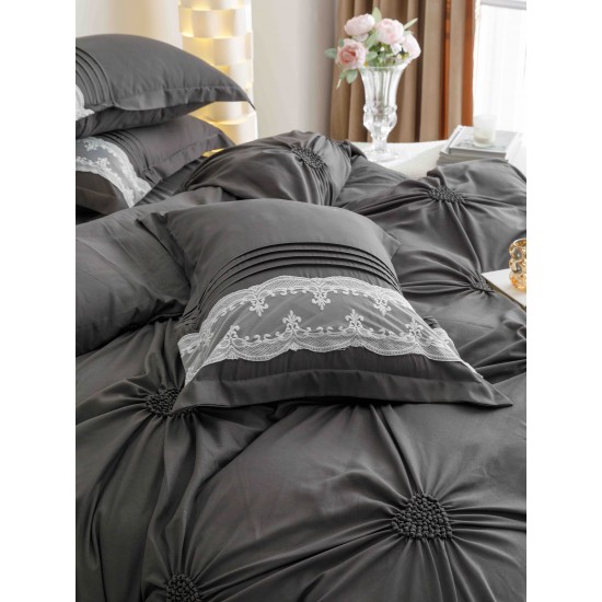 LENJERII PLIURI SI INIMI Lenjerii bumbac finet 2 persoane 6 piese