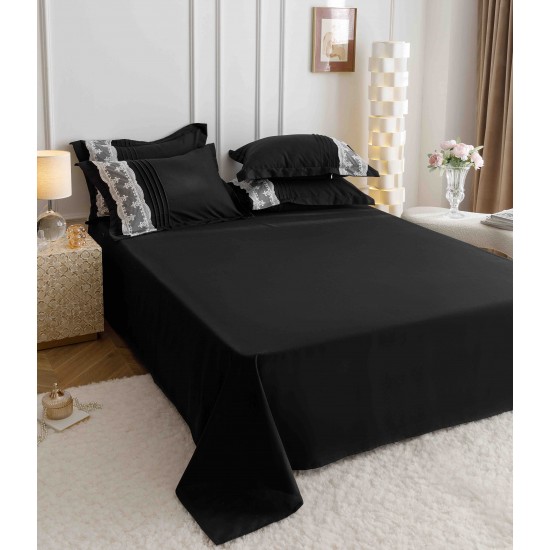 LENJERII PLIURI SI INIMI Lenjerii bumbac finet 2 persoane 6 piese