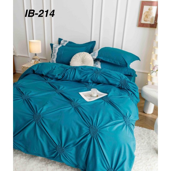 LENJERII PLIURI SI INIMI Lenjerii bumbac finet 2 persoane 6 piese