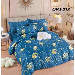 Lenjerii Bumbac Finet 1 persoana, 4 Piese, cearsaf pat clasic