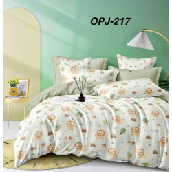 Lenjerii Bumbac Finet 1 persoana, 4 Piese, cearsaf pat clasic