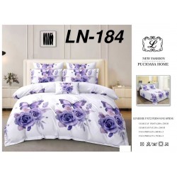 Lenjerie de Pat din Finet, 6 Piese, Pat 2 Persoane