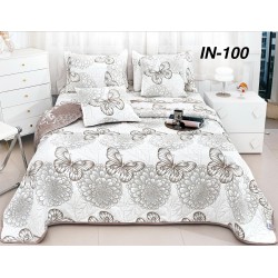 Cuvertura de pat de in – 5 piese