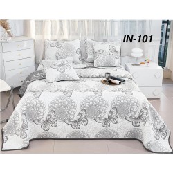Cuvertura de pat de in – 5 piese