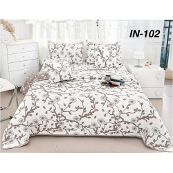Cuvertura de pat de in – 5 piese