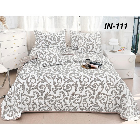 Cuvertura de pat de in – 5 piese Cuverturi IN