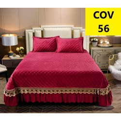 Cuverturi de pat din Catifea + 2 fete perna