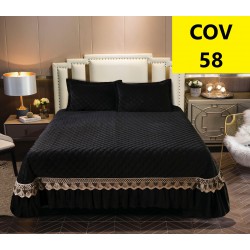 Cuverturi de pat din Catifea + 2 fete perna