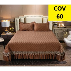 Cuverturi de pat din Catifea + 2 fete perna