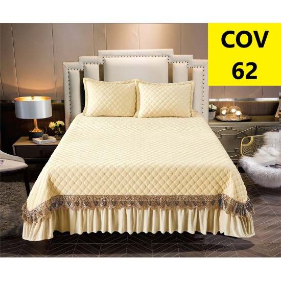 Cuverturi de pat din Catifea + 2 fete perna Cuverturi de pat din Catifea + 2 fete perna