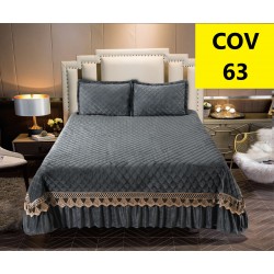 Cuverturi de pat din Catifea + 2 fete perna