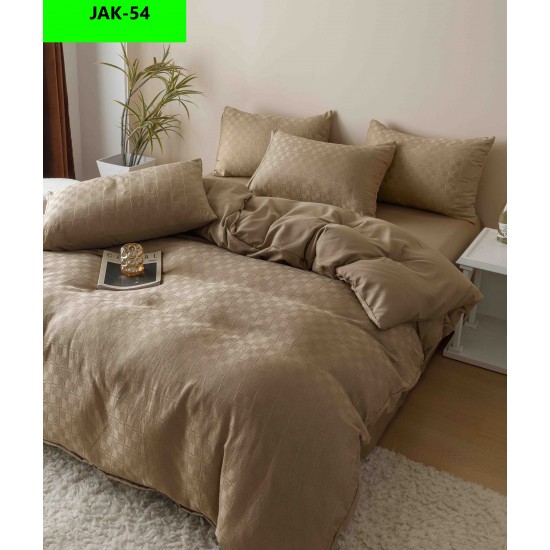 Lenjerie De Pat, 2 Persoane, 6 piese, din Jacquard Lenjerii bumbac finet 2 persoane 6 piese