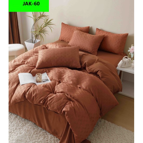 Lenjerie De Pat, 2 Persoane, 6 piese, din Jacquard Lenjerii bumbac finet 2 persoane 6 piese