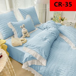 Lenjerie creponata  6 piese