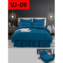 Lenjerie De Pat, 6 Piese, Volanase