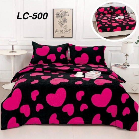 Set Lenjerii cocolino 2 persoane 4 piese Lenjerii cocolino 2 persoane 4 piese