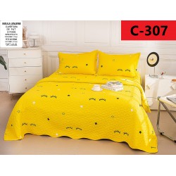 Cuverturi bumbac matlasat + 2 fete perna