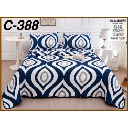 Cuverturi bumbac matlasat + 2 fete perna