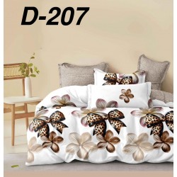 Lenjerie de Pat din Finet cu elastic, 6 Piese, Pat 2 Persoane