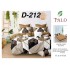 Lenjerie de Pat din Finet cu elastic, 6 Piese, Pat 2 Persoane