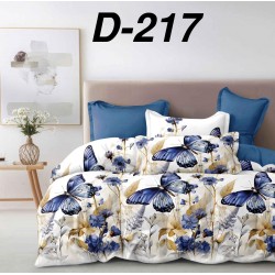 Lenjerie de Pat din Finet cu elastic, 6 Piese, Pat 2 Persoane