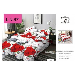 Lenjerie de Pat din Finet, 6 Piese, Pat 2 Persoane