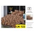 Lenjerie de Pat din Finet, 6 Piese, Pat 2 Persoane