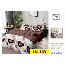 Lenjerie de Pat din Finet, 6 Piese, Pat 2 Persoane