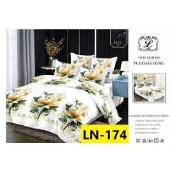 Lenjerie de Pat din Finet, 6 Piese, Pat 2 Persoane