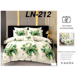 Lenjerie de Pat din Finet, 6 Piese, Pat 2 Persoane