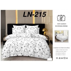 Lenjerie de Pat din Finet, 6 Piese, Pat 2 Persoane