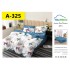 Lenjerie de Pat din Finet, 6 Piese, Pat 2 Persoane