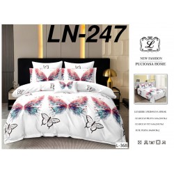 Lenjerie de Pat din Finet, 6 Piese, Pat 2 Persoane