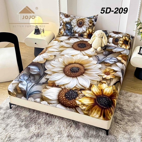 Husa de Pat cu 2 Fete de Perne din bumbac finet Huse 160 x 200 cm