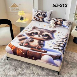 Husa de Pat cu 2 Fete de Perne din bumbac finet