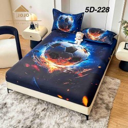 Husa de Pat cu 2 Fete de Perne din bumbac finet