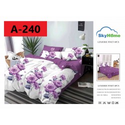 Lenjerie de Pat din Finet, 6 Piese, Pat 2 Persoane