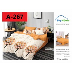 Lenjerie de Pat din Finet, 6 Piese, Pat 2 Persoane