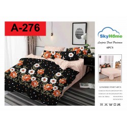 Lenjerie de Pat din Finet, 6 Piese, Pat 2 Persoane