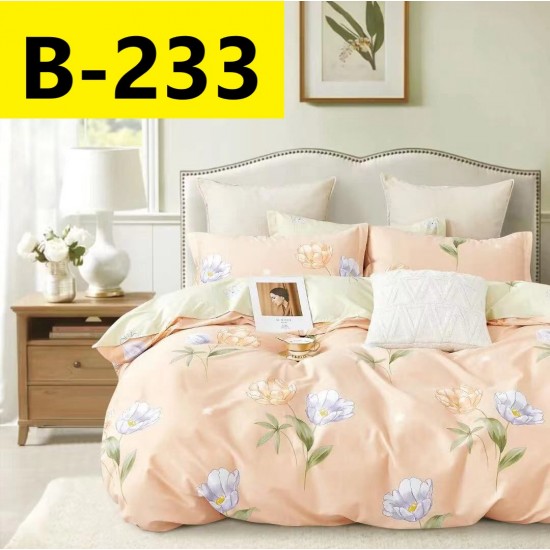 Lenjerie de Pat din Finet, 6 Piese, Pat 2 Persoane Lenjerii bumbac finet 2 persoane 6 piese