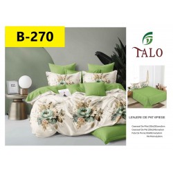 Lenjerie de Pat din Finet, 6 Piese, Pat 2 Persoane