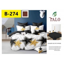 Lenjerie de Pat din Finet, 6 Piese, Pat 2 Persoane