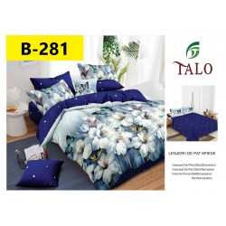 Lenjerie de Pat din Finet, 6 Piese, Pat 2 Persoane